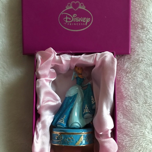 Disney Cinderella Collectible Figurine Box NWT - Picture 2 of 7